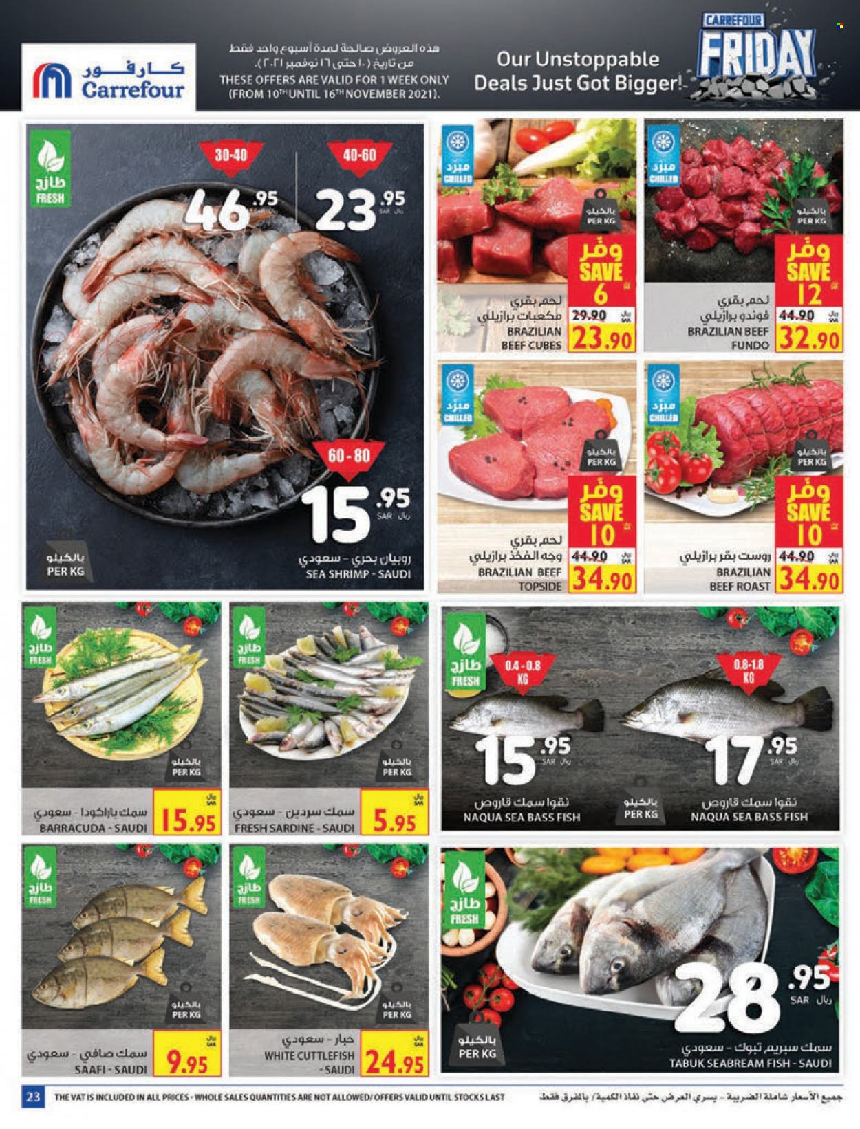 Carrefour flyer  - 11.10.2021 - 11.23.2021. Page 23.