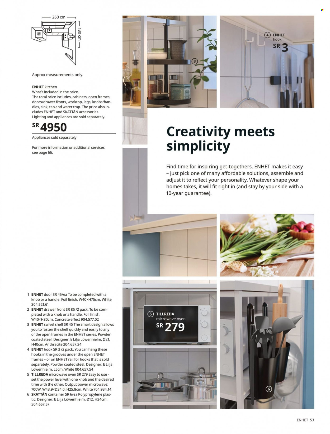 IKEA flyer . Page 53.