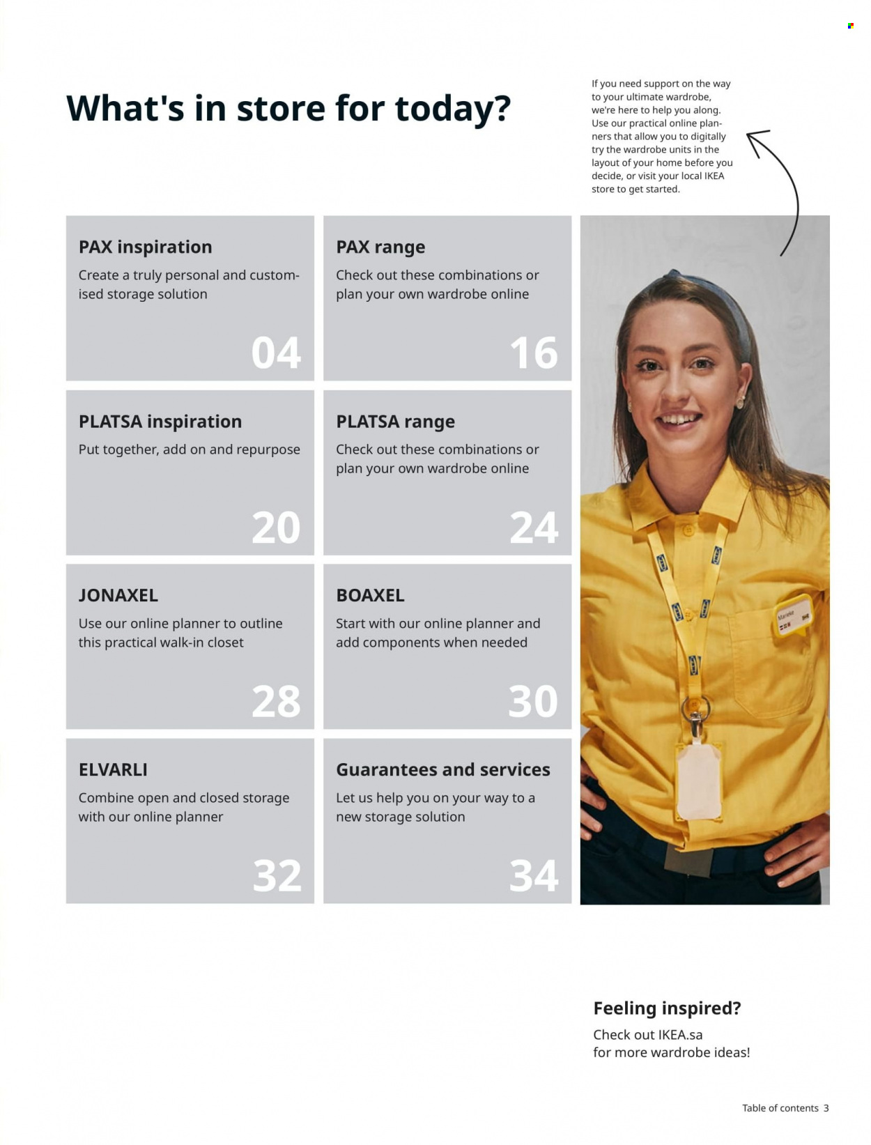 IKEA flyer . Page 3.