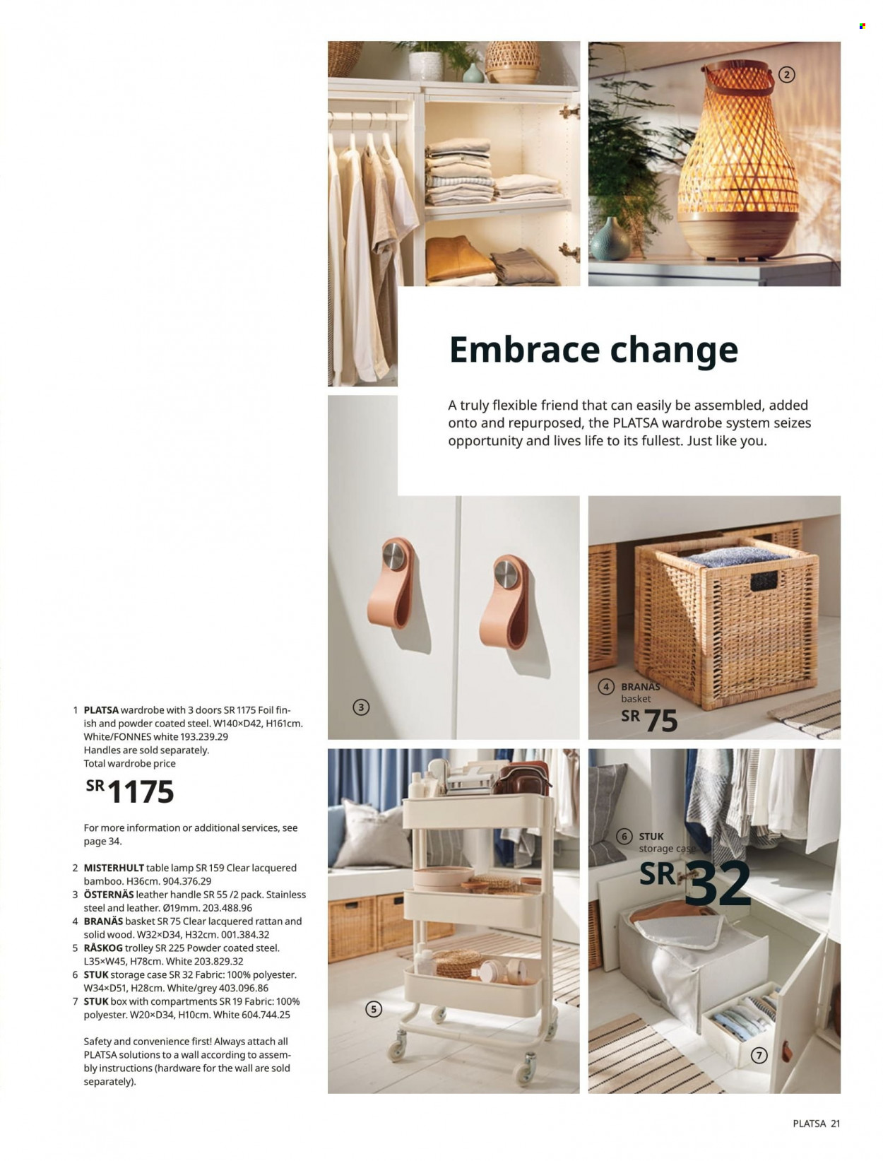 IKEA flyer . Page 21.