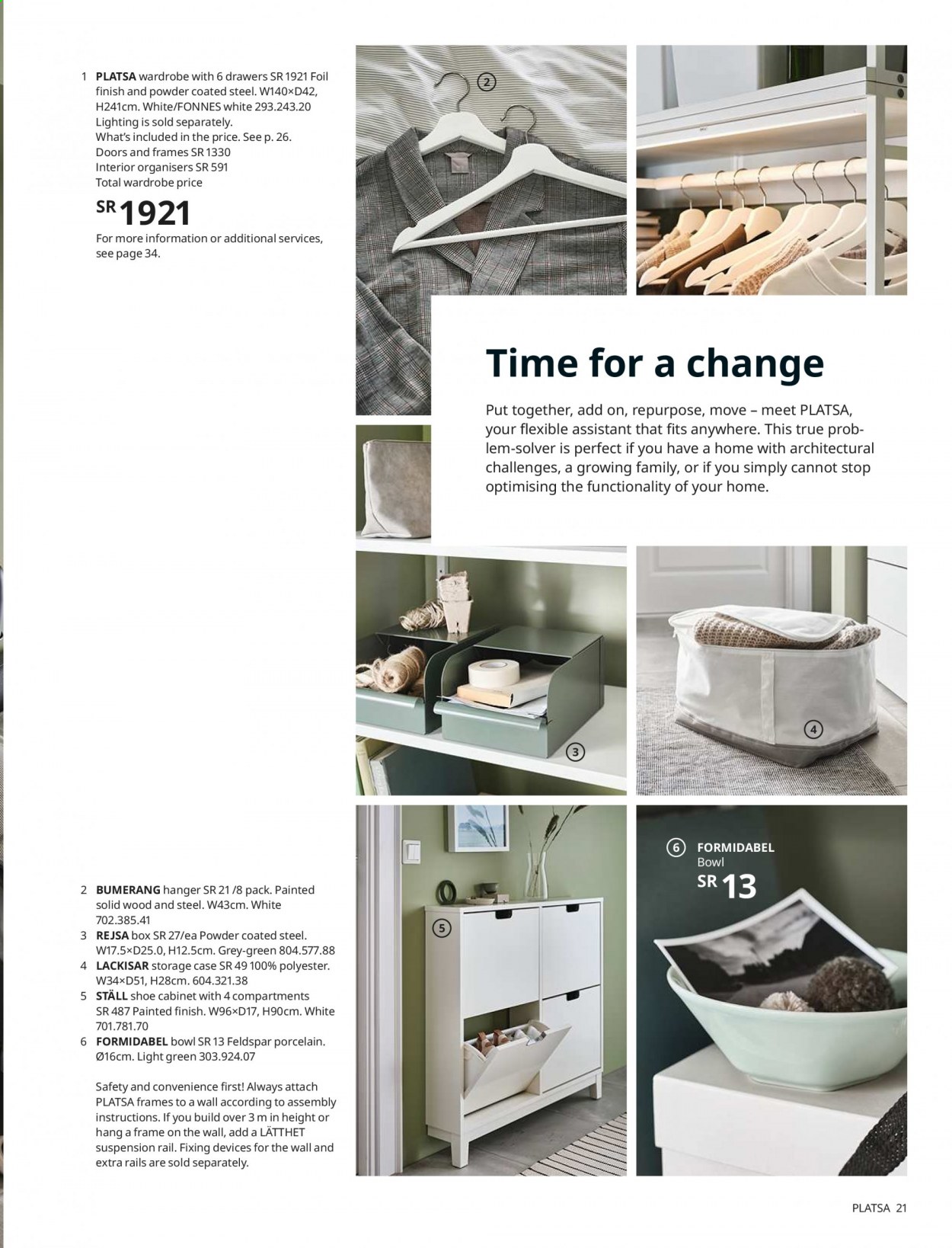 IKEA flyer  - 10.05.2020 - 12.31.2021. Page 21.