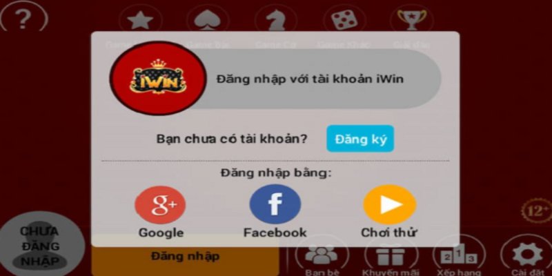 Cổng game Iwin68 đã liên kết cùng với Facebook