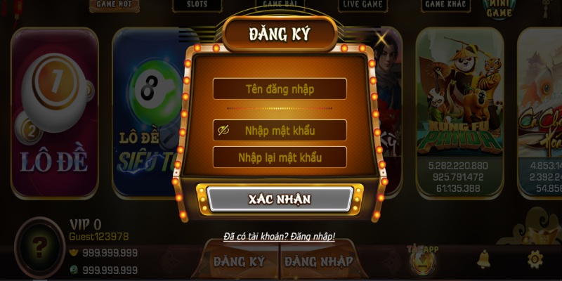 Đăng ký tài khoản đánh lô đề cùng Iwin68