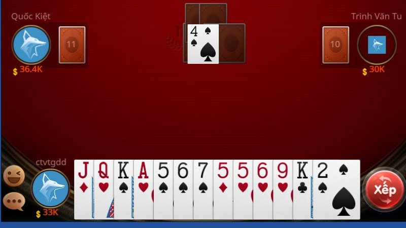 Luật chơi tú lơ khơ về đền bài vô cùng dễ hiểu